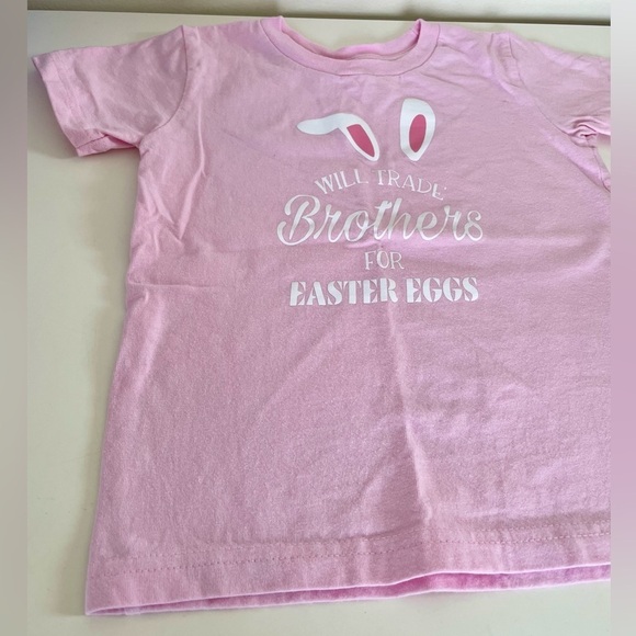 Creations of Grace 100% Cotton Pink Easter Graphic Toddler T-Shirt 3T - Picture 5 of 12
